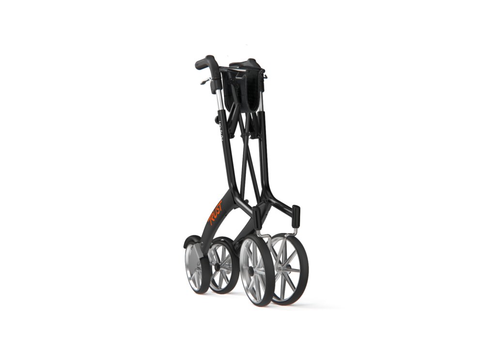 *Let's Go Out 4 wiel rollator (6,2 kg)