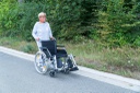 *Rolstoel met beensteunen B&B