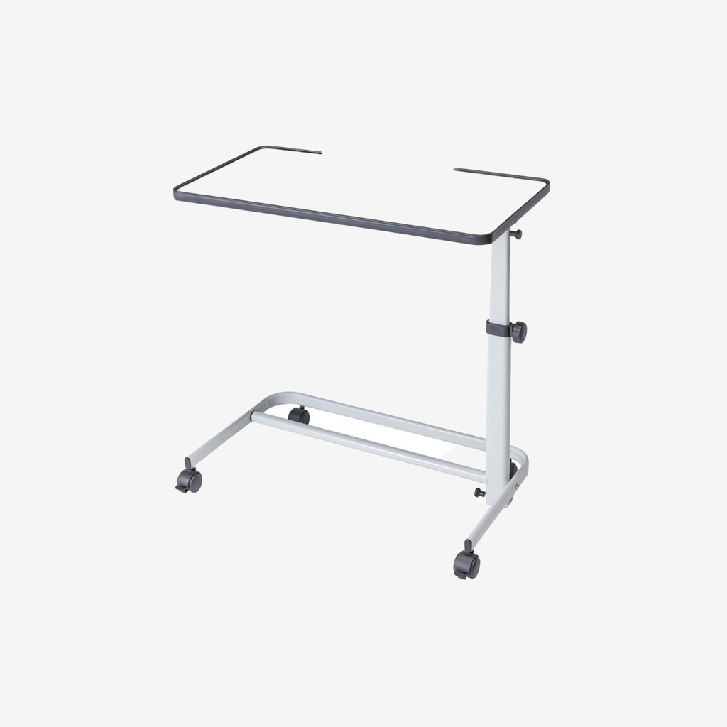 *Eettafel voor kantelzetel in ronde metalen buizen