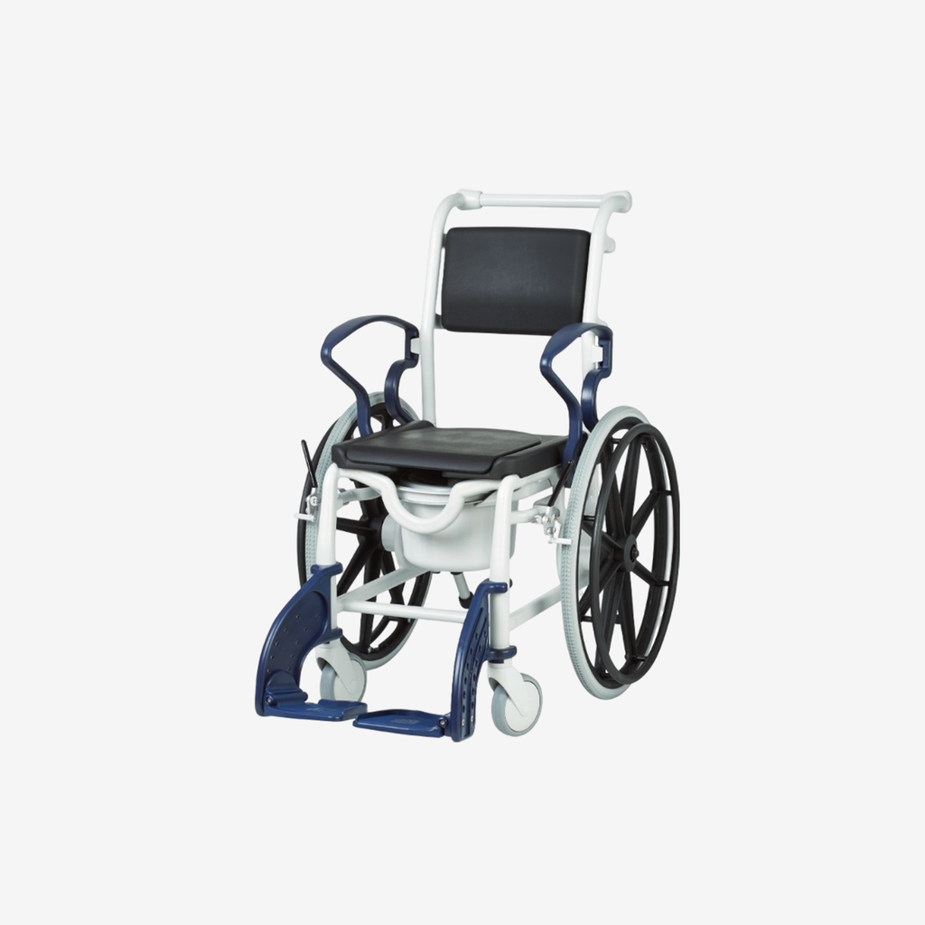 *Douche- en toiletrolstoel zitbreedte 42 cm tot 90 kg Venedig