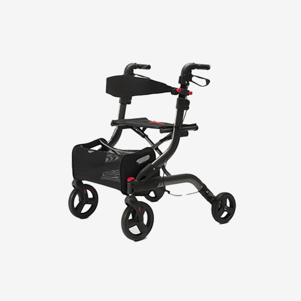 *Déambulateur à 4 roues légères (8,45 kg)