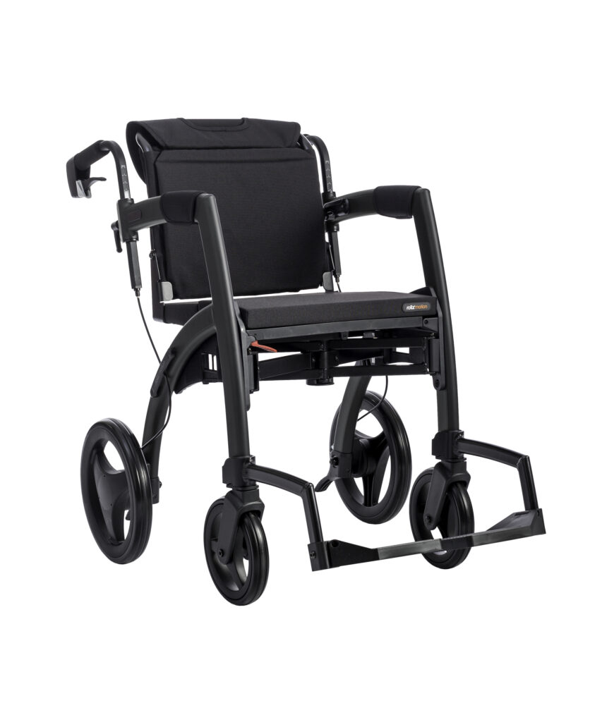 *Déambulateur et fauteuil roulant Rollz Motion 2 en 1
