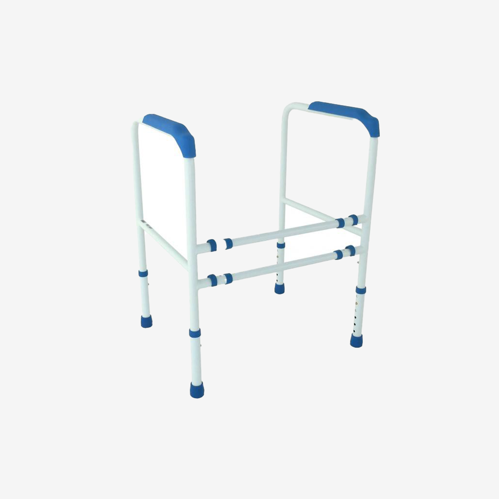 *Regelbaar toiletkader, epoxy wit