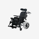 Tilt-in-space care chair on wheels (Invacare)
