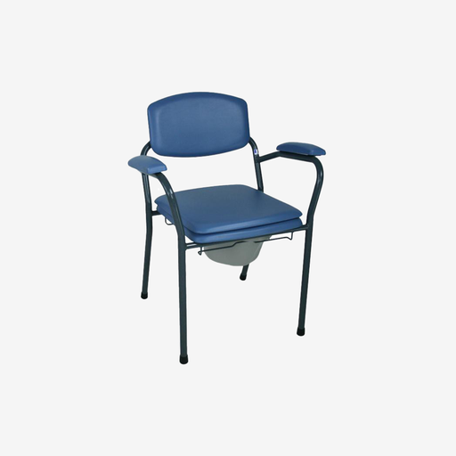 *Vaste toiletstoel "Candy" met ergonomische emmer
