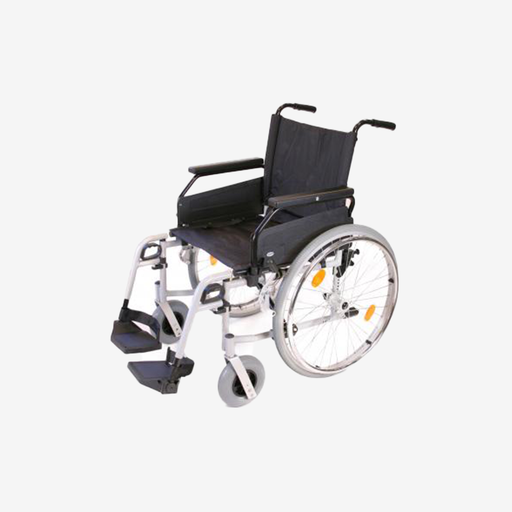 [VK-MOB-045] *Fauteuil roulant pliable avec repose-pieds Rotec