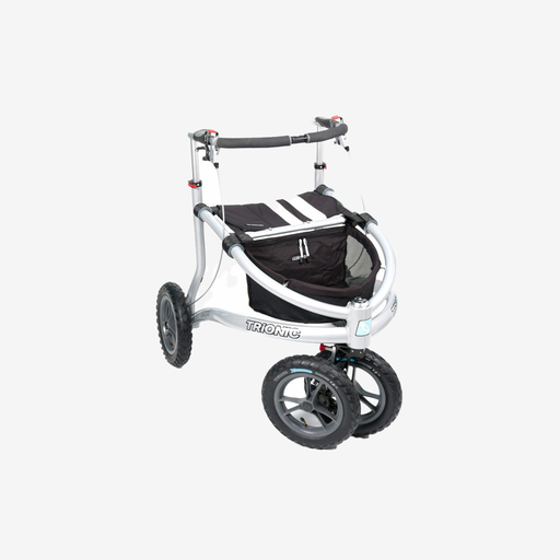 [VK-MOB-058] *Trionic Veloped 4 wiel rollator, geschikt voor oneffen terrein